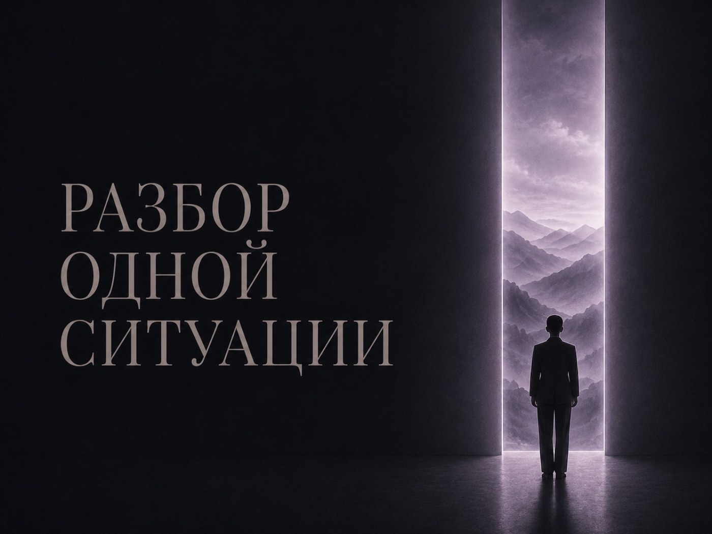 Разбор одной ситуации